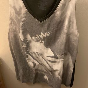 Sleeveless Bride of Frankenstein top!